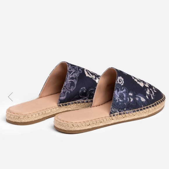 New JOHNNY WAS Olivia Mule Espadrille Flats NWOT Size 8.5 - Picture 6 of 13